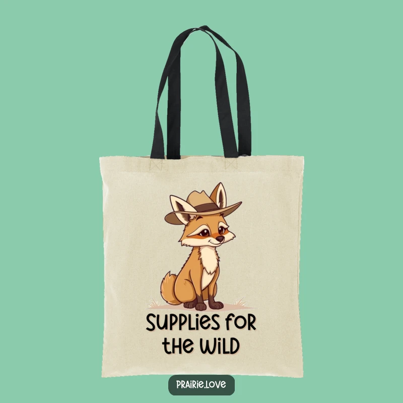 Funny Coyote Tote Bag: Durable Ranger Explorer Bag, Perfect Tactical Funny Gift